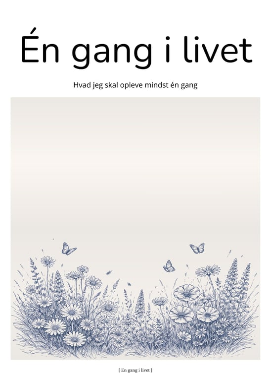 Blomstereng - gæsteplakat