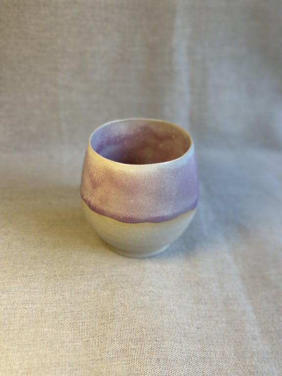 Celia buttet kop, lavendel billede 2