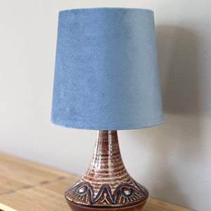 Upcycled vintage bordlampe - Søholm Keramik – produktbillede