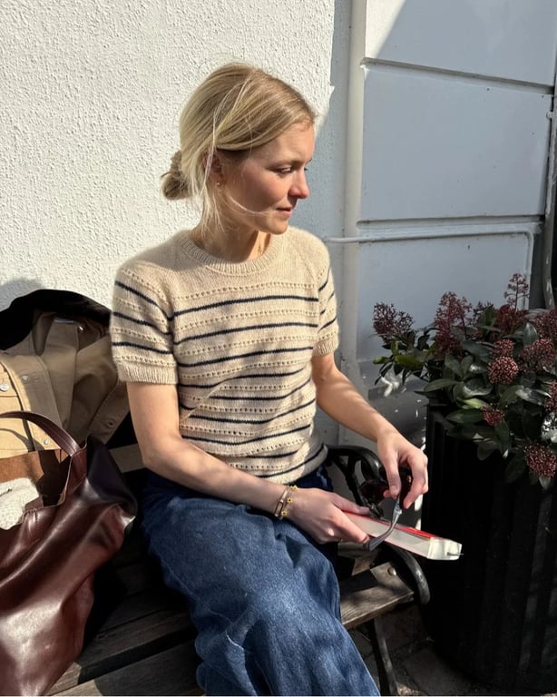 Opskrift: PetiteKnit - IDA TEE (3)