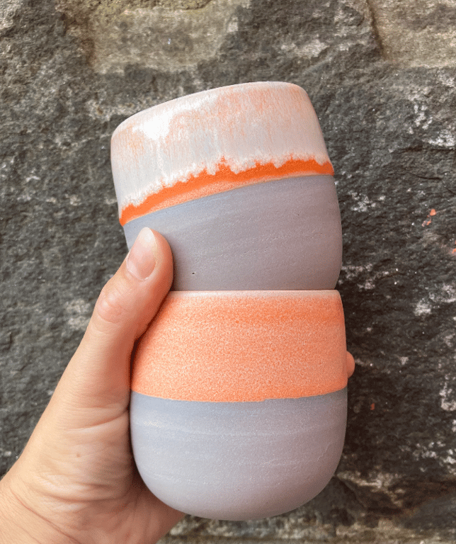 Hånddrejet kop  billede 3