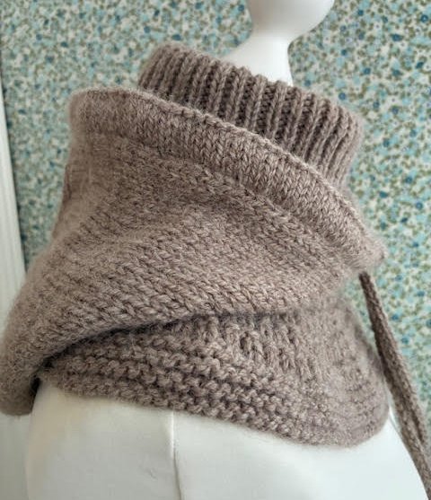 Digital opskrift: Add-on-Hood (Tilsat hætte - voksen)