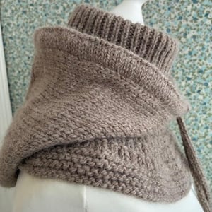 Digital opskrift: Add-on-Hood (Tilsat hætte - voksen) – produktbillede