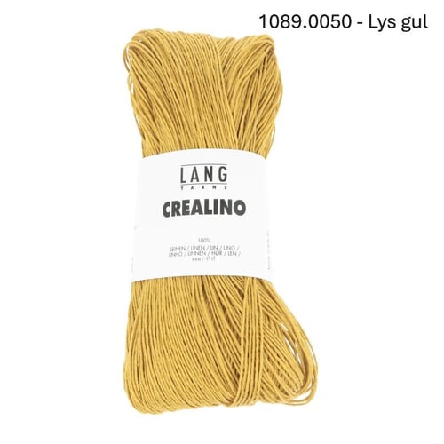 Garn: Crealino - 100 %hør