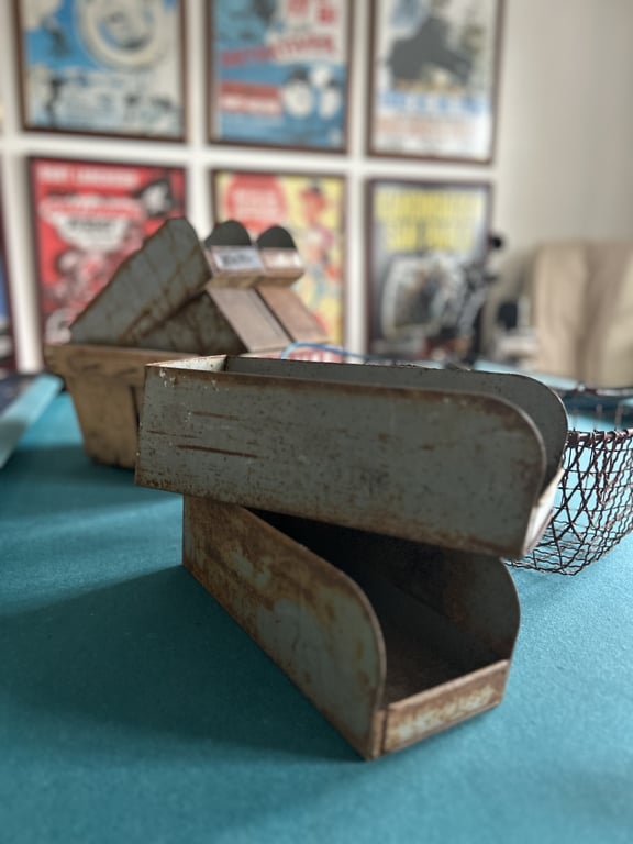 Antik værkstedsskuffe/metal (3)