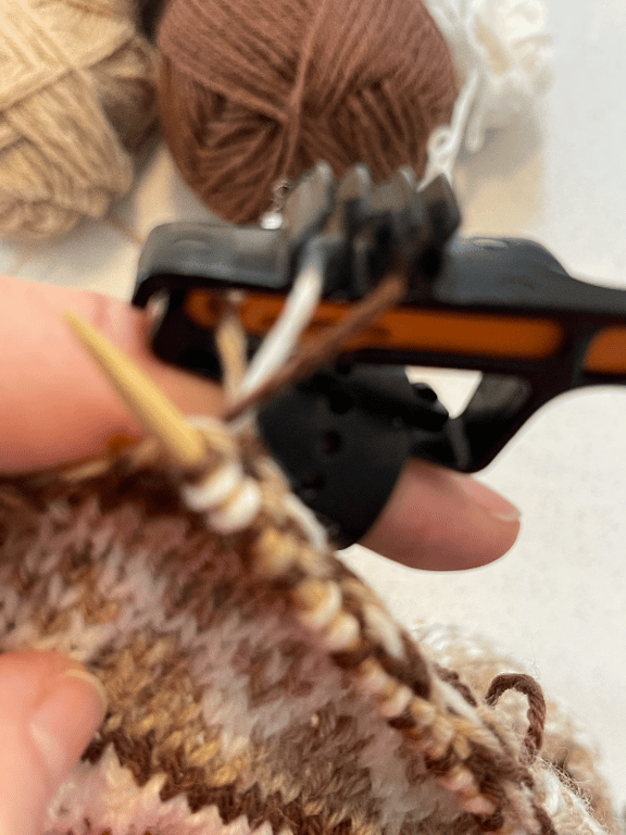 Tilbehør: The knit ring til fair isle til 2, 3 og 4 farver (3)