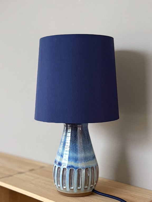Upcycled vintage bordlampe - Michael Andersen Keramik
