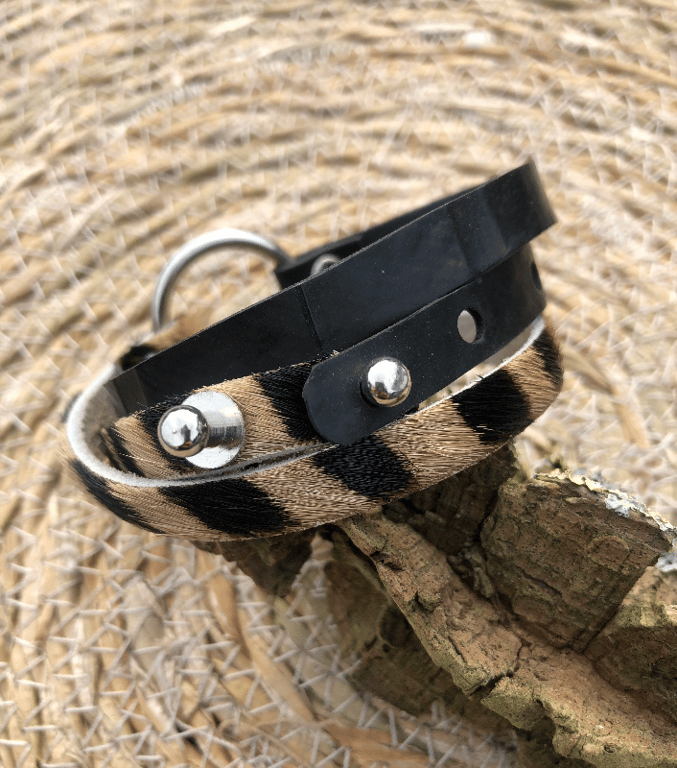 Armbånd med skind billede 2