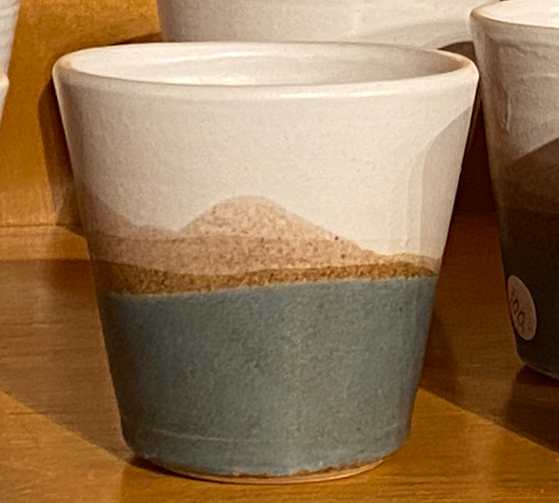 Coffee shots bæger 7,5 bred 7,5 høj Brun