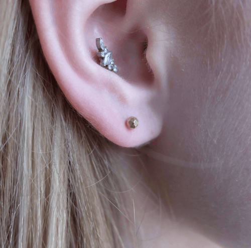 Disco studs forgyldt (3)