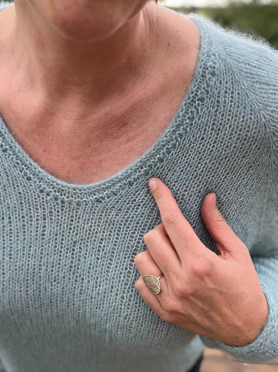 Kanula Light Bluse - strikkeopskrift DANSK PDF billede 10