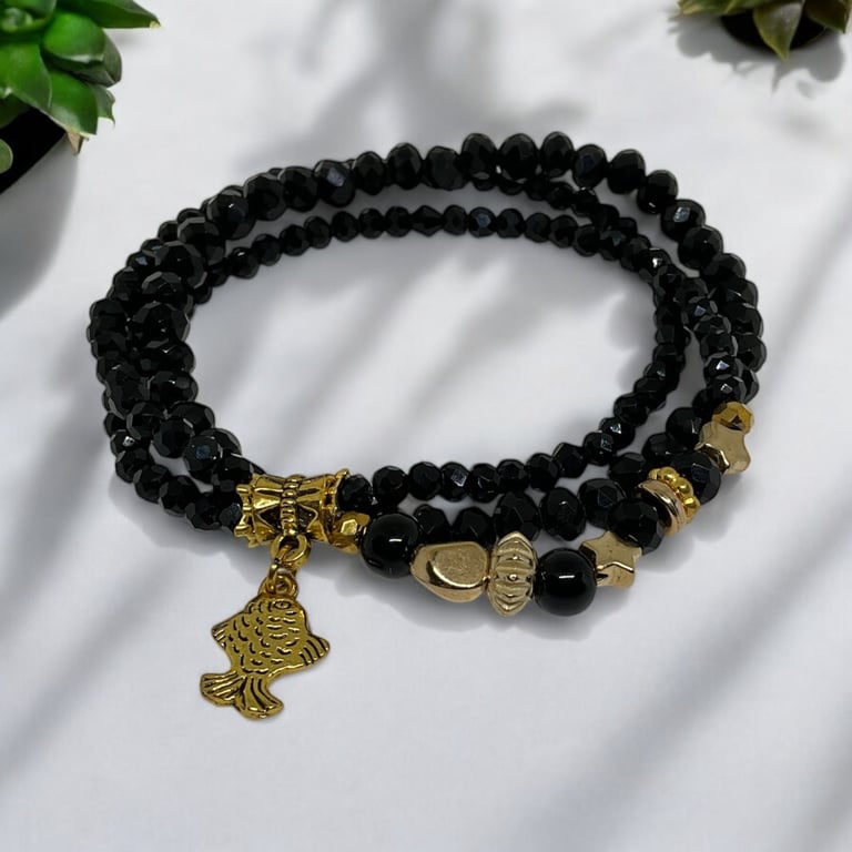 Sort Armbånd