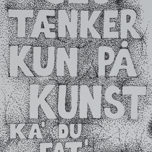 Jeg tænker kun på kunst – produktbillede