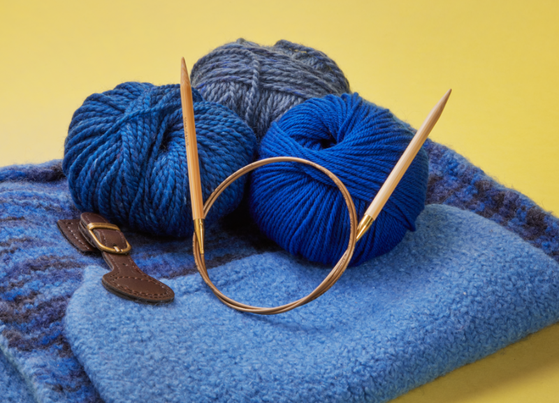 Udstyr: Rundpinde, Bambus, fast wire fra Addi: Vælg str.: 2,50-12 mm og wirelængde billede 2