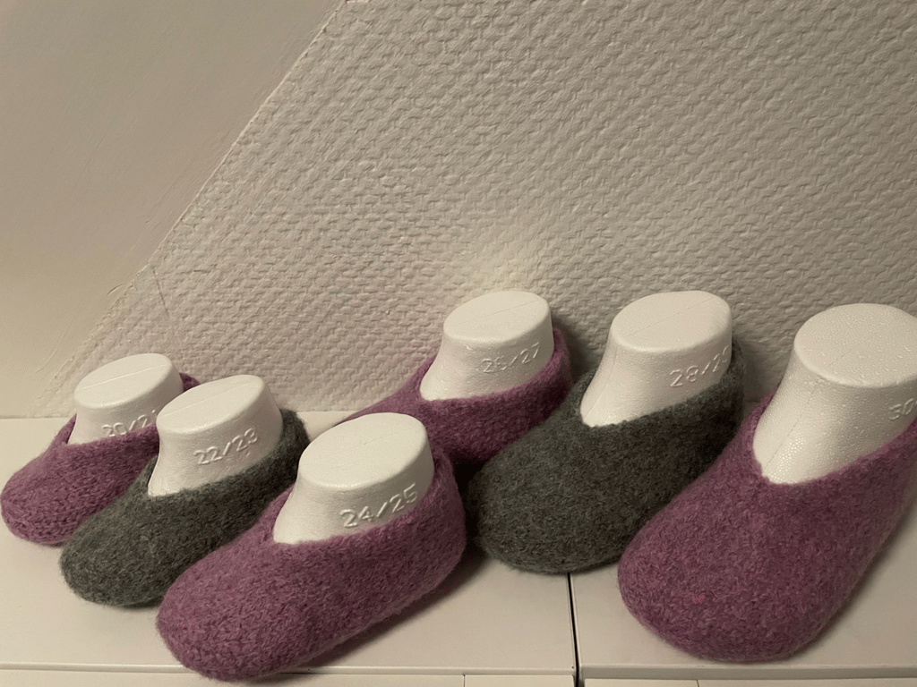 Printet Opskrift: Filtede futter til baby/barn