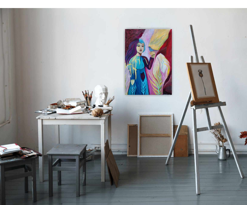 Misforstået 50x70 cm billede 3