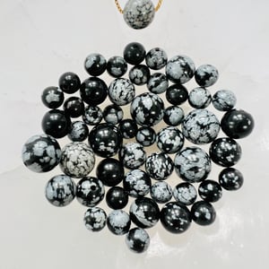 Obsidian- vedhæng – produktbillede