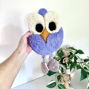 Tuftet vægophæng i uld – Håndlavet til børneværelset  – produktbillede