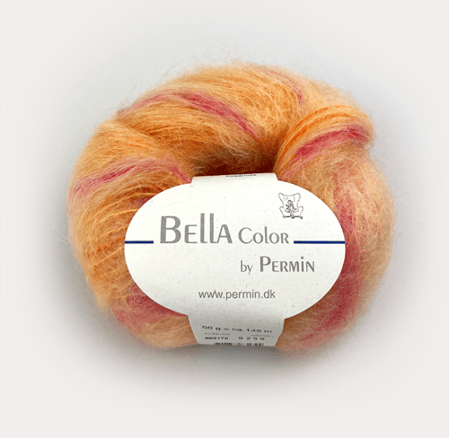 Kit: Florlet raglandbluse på store pinde i Bella color by Permin (5)