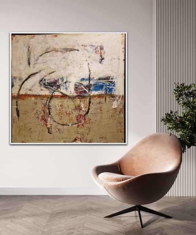 #1288  100 x 100 cm billede 2