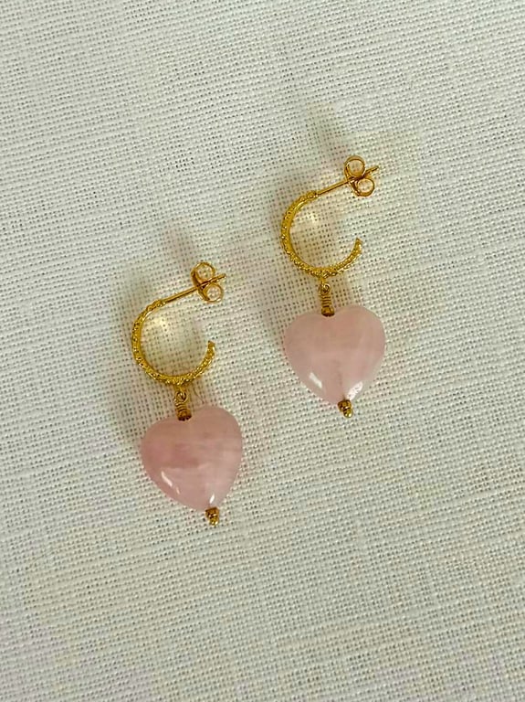 Belle - Øreringe (Forgyldt Sterling Sølv)