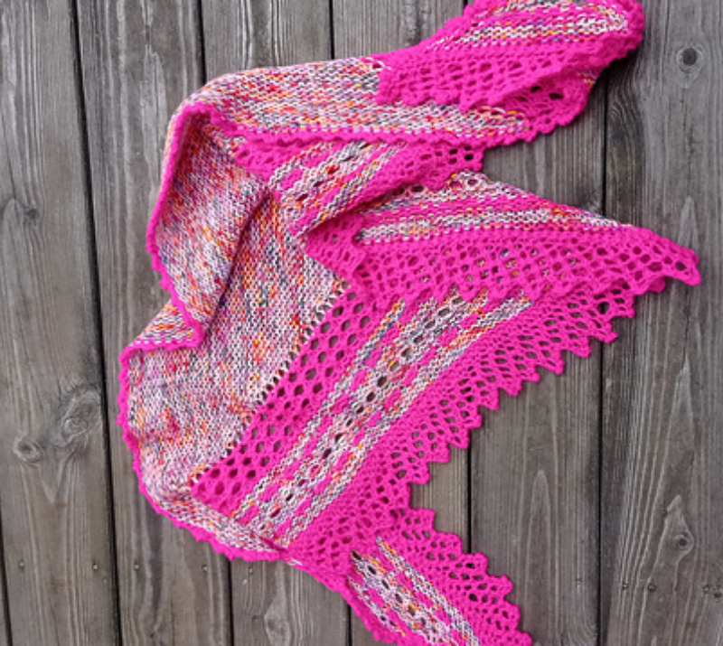 Sommerblonde Shawl ENG