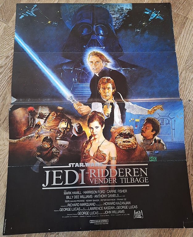 Star Wars: Return of the Jedi - 1983 plakat