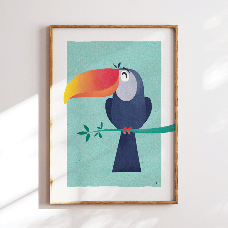 Tukan – plakat billede 3