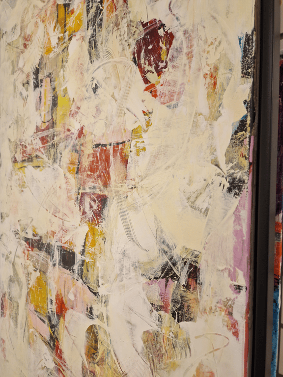 #1264  100 x 150 cm  SOLD billede 3