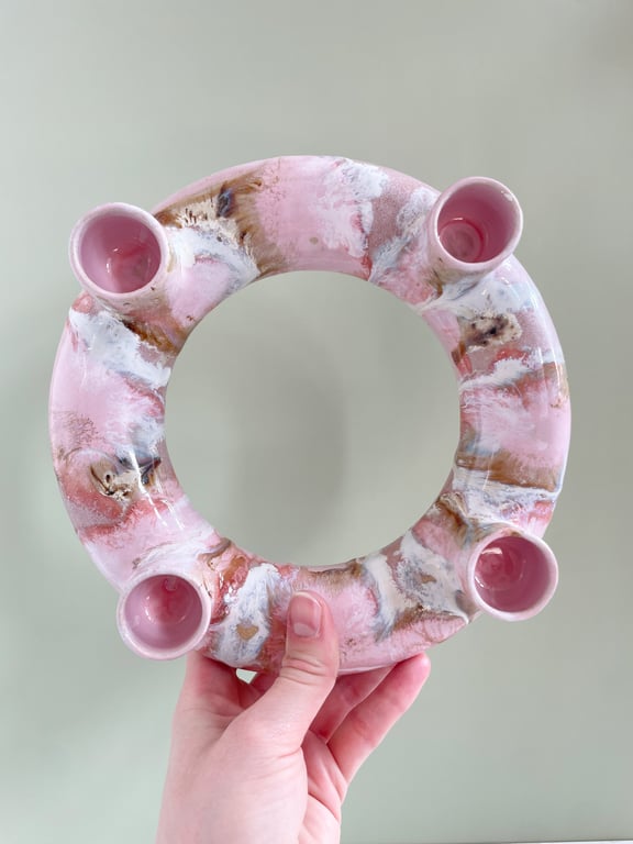 Donut Rosa twist billede 2