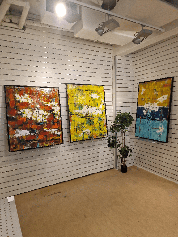 #1212  100x130 cm SOLD billede 4
