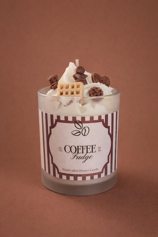 NŌR | Dessert Duftlys "Coffee Fudge" 300 ml.