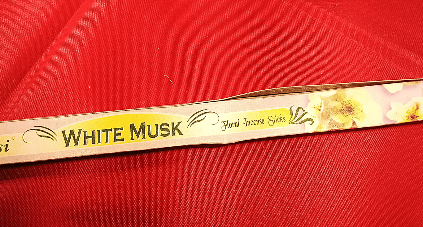 Røgelsespinde med duten White Musk  Tulasi