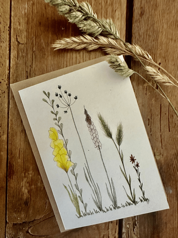 Sommerblomst - kort nr 120 A7