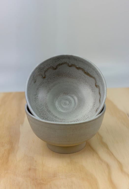 Skifergrå Skål - Ø 12,5 cm (2 ens)