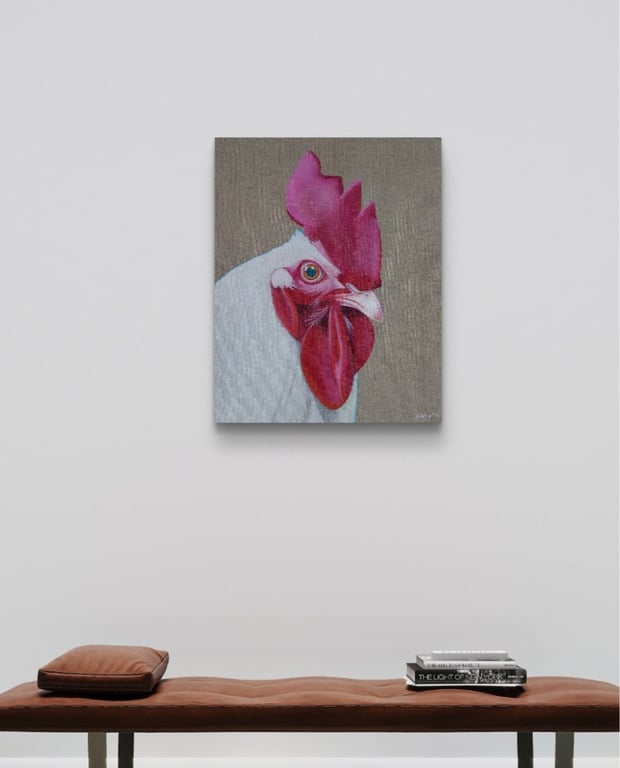 Kom bare an © 40x50cm  billede 3