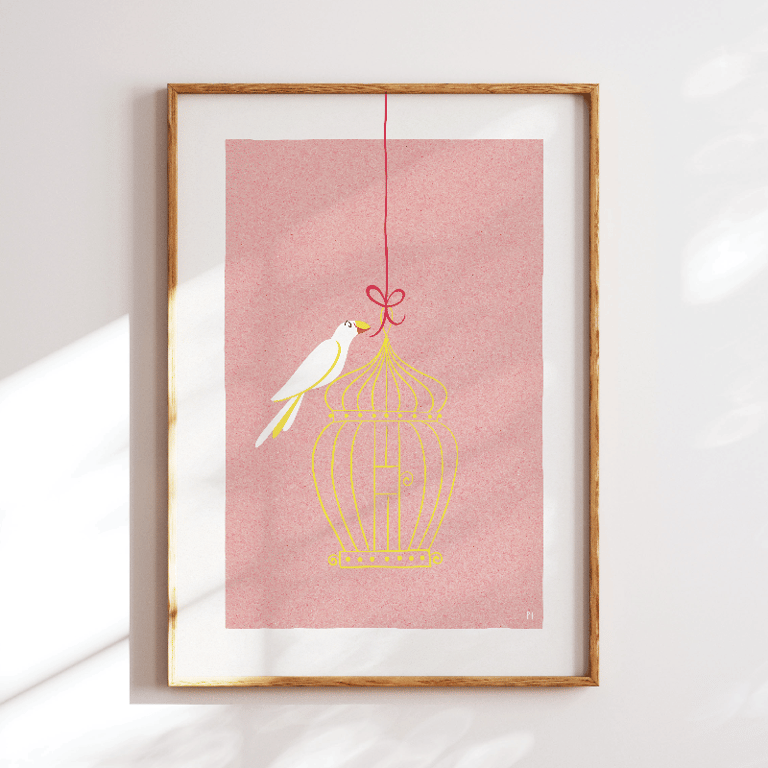Fri fugl – plakat billede 3