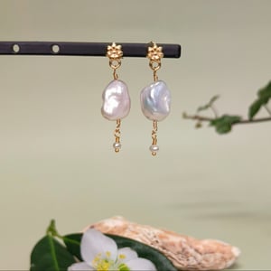 Blomsterengen - barokperler – produktbillede