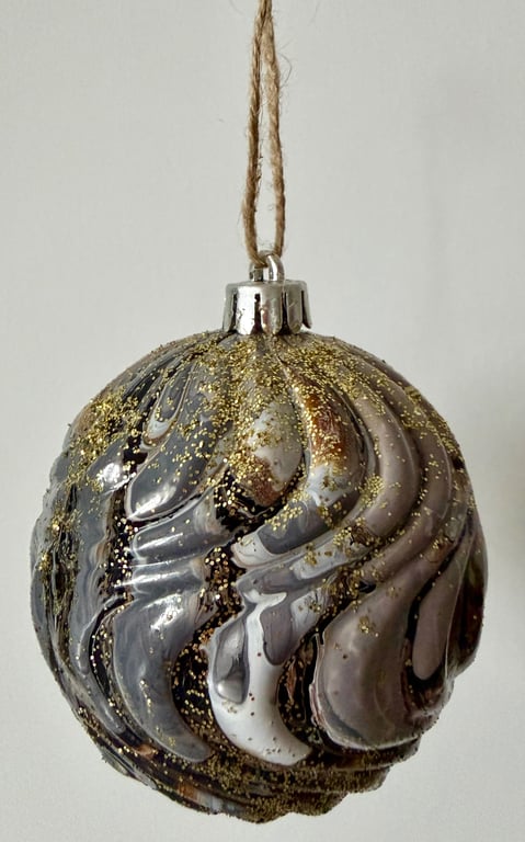 Kunst julekugle 29