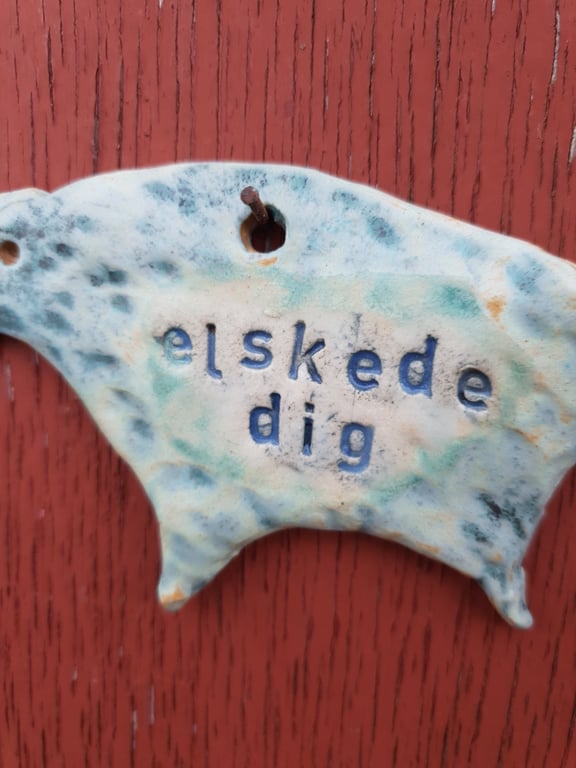 elskede dig - ophæng  billede 2