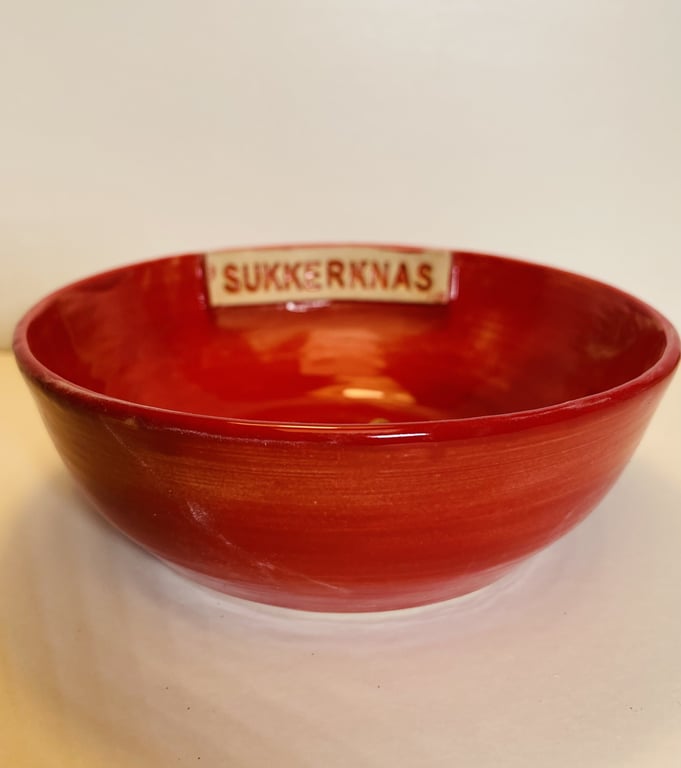  Keramik Skål -  Sukkerknas  billede 2