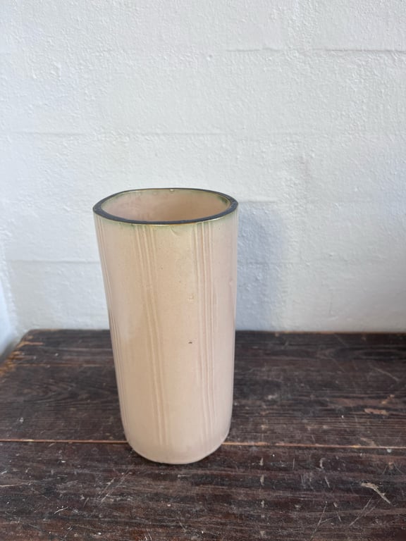 Vase, lyserød, 19 cm 