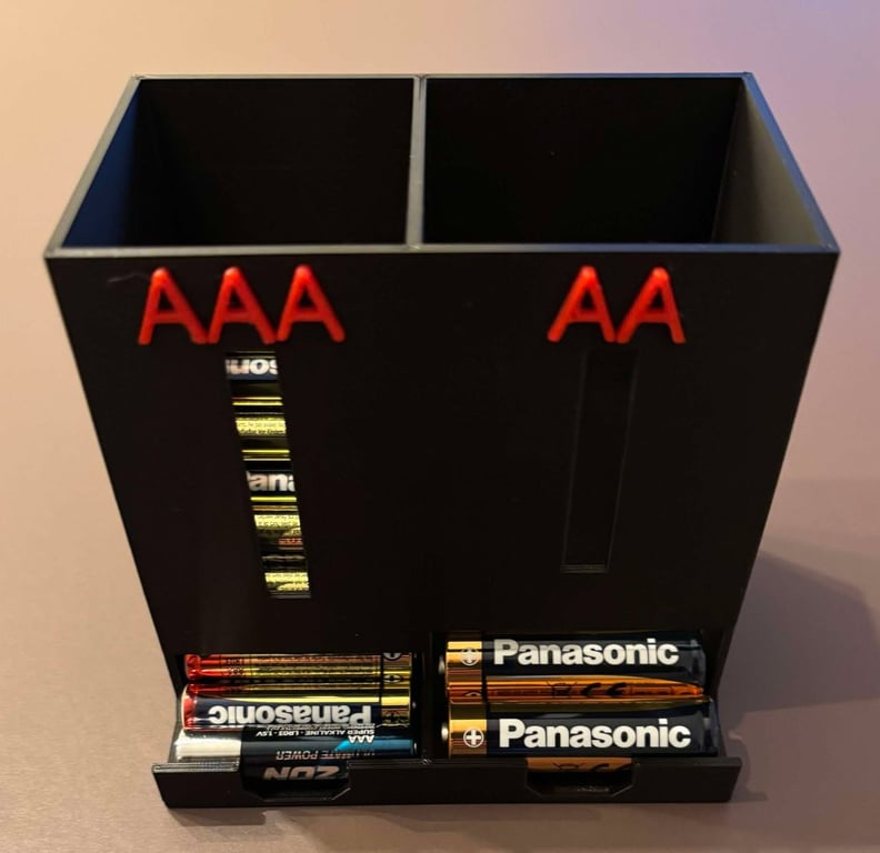 Batteri beholder AAA-AA