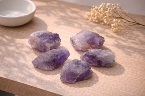 Rå Ametyst – Naturlig Krystal til Ro &amp; Intuition