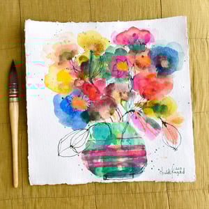 Den pinkstribede  – produktbillede