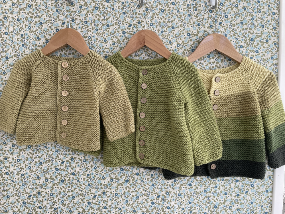 Digital opskrift: Markus’ retrilletrøje med variationer (baby)