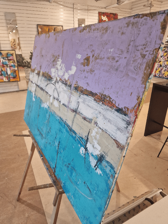 #1236  90 x 140 cm  SOLD billede 2