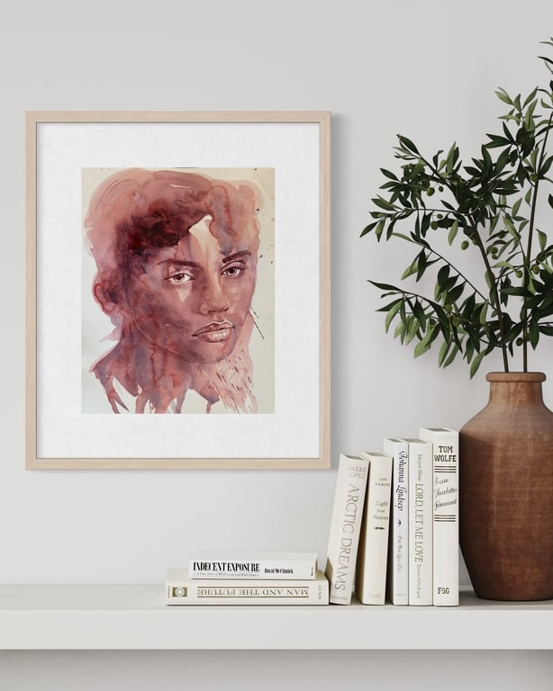 Uden titel – 41 cm x 31 cm billede 2