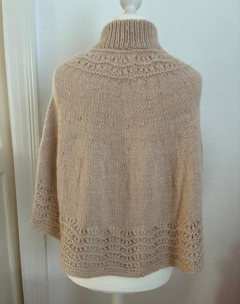 Digital opskrift: Storebælt kort poncho  billede 3