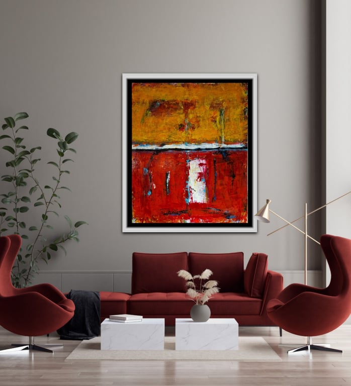 #1325. 100x120 cm  SOLD billede 2